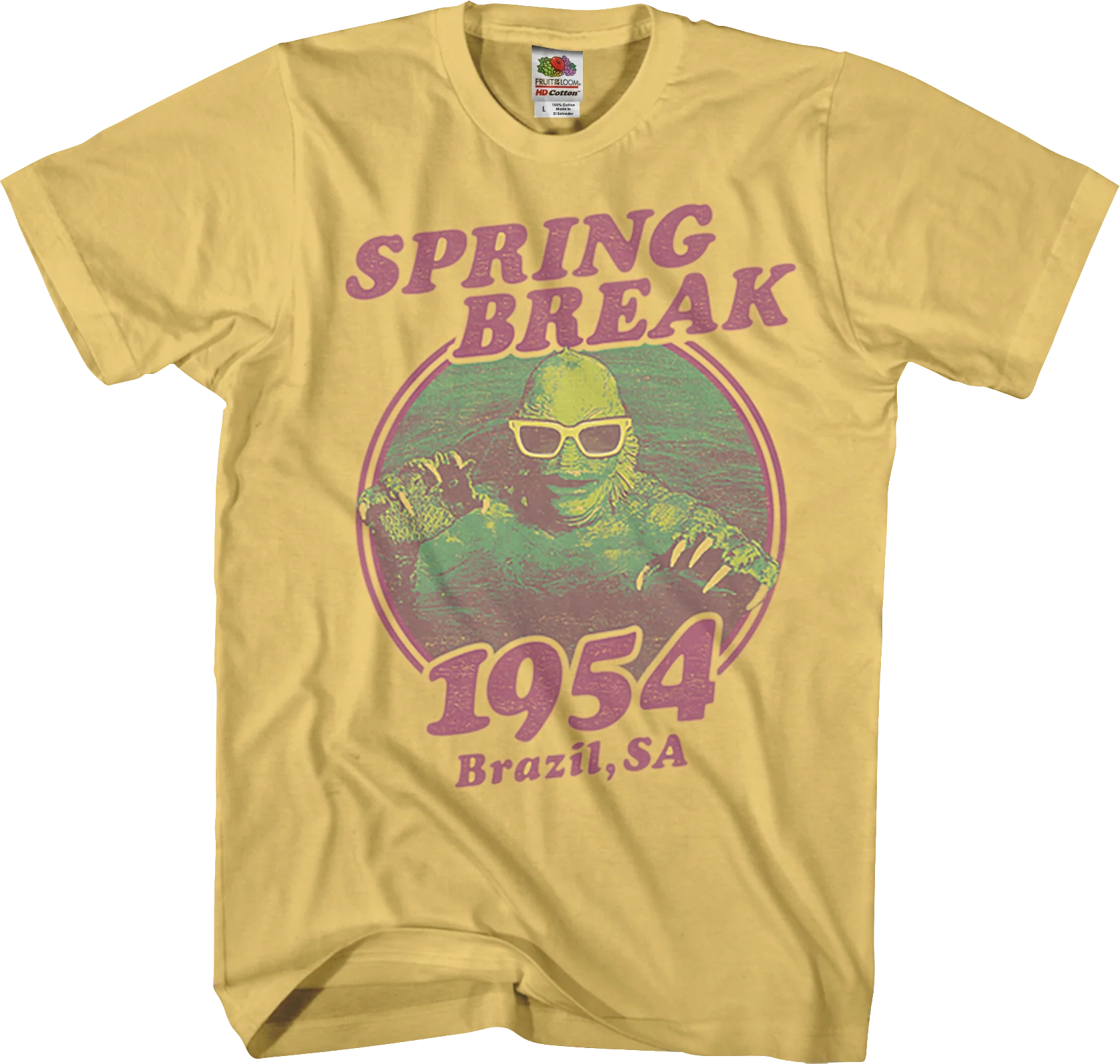 Spring Break 1954 Creature From The Black Lagoon T-Shirt