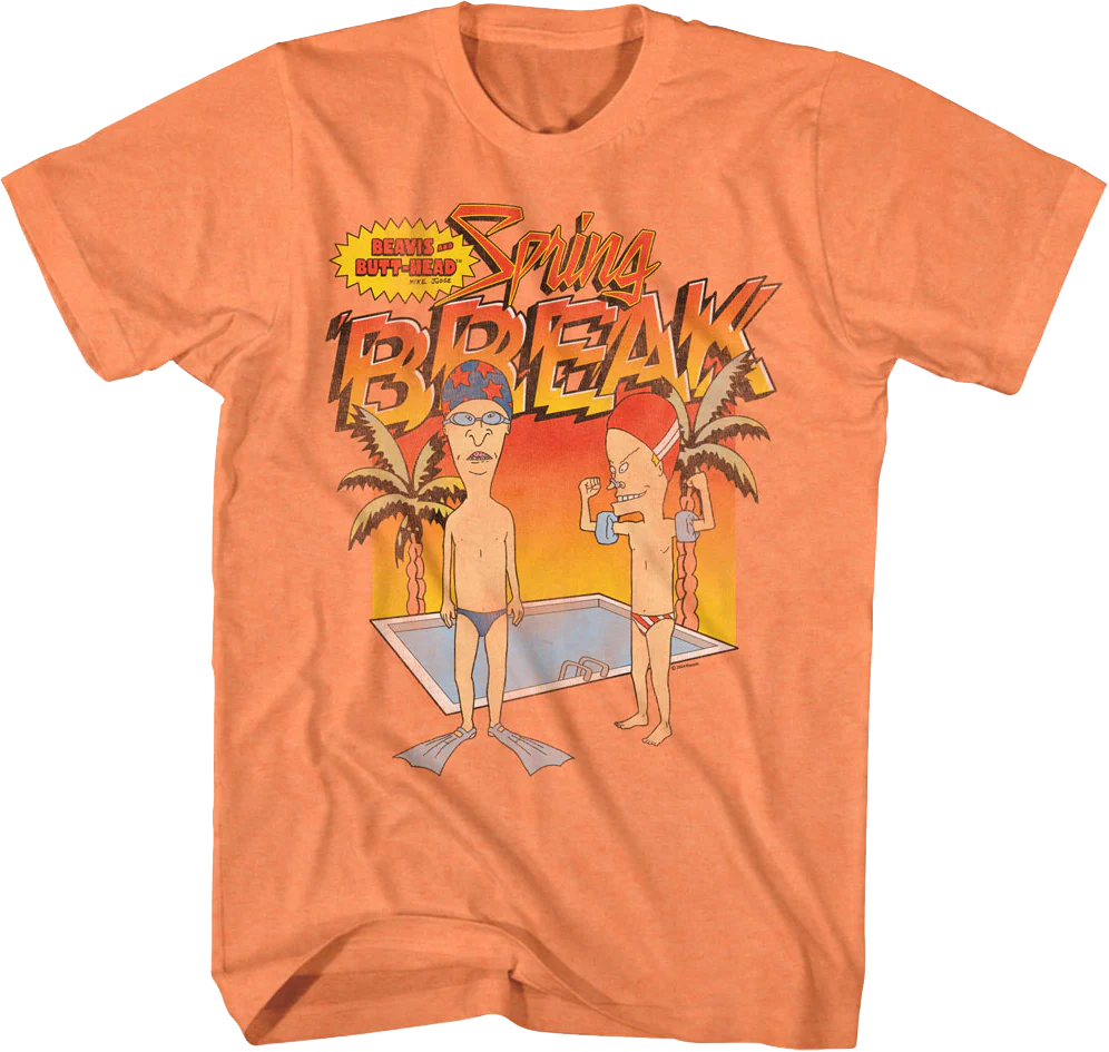 Spring Break Beavis And Butt-Head T-Shirt