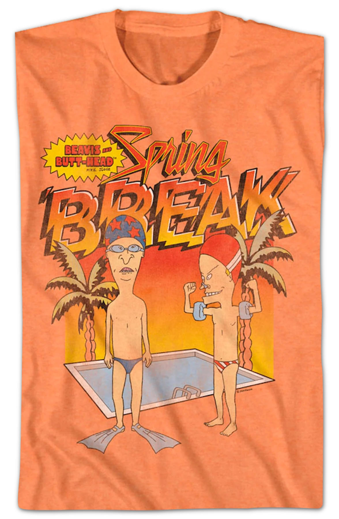 Spring Break Beavis And Butt-Head T-Shirt - Image 2