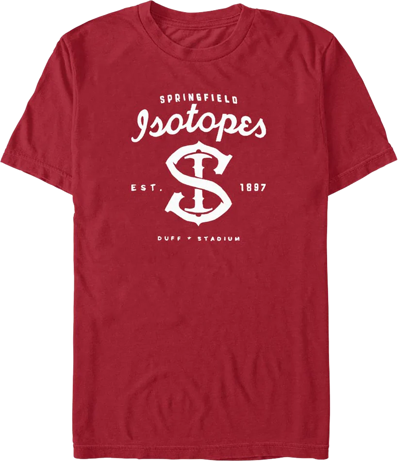 Springfield Isotopes Simpsons T-Shirt