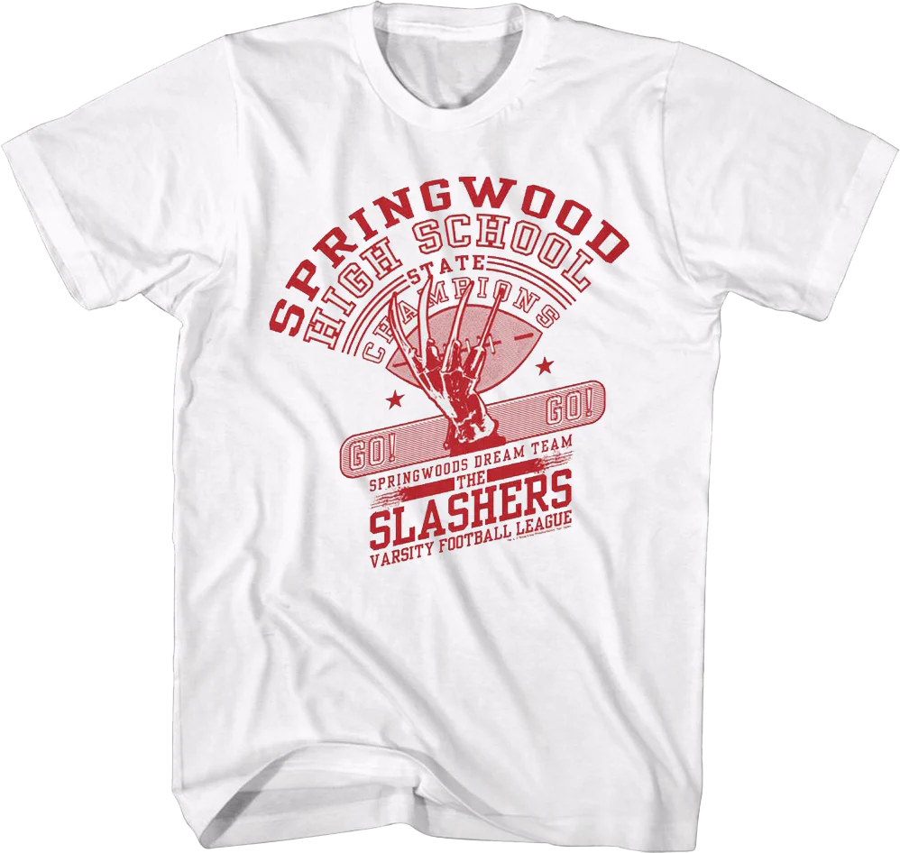 Springwood Slashers Nightmare On Elm Street T-Shirt
