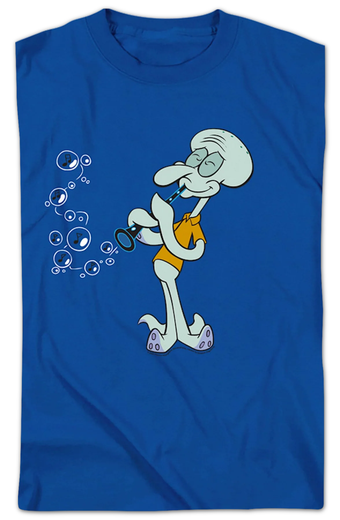 Squidward's Clarinet SpongeBob SquarePants T-Shirt - Image 2