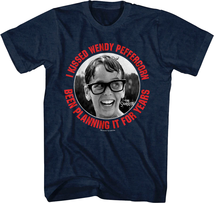 Squints I Kissed Wendy Peffercorn Sandlot T-Shirt