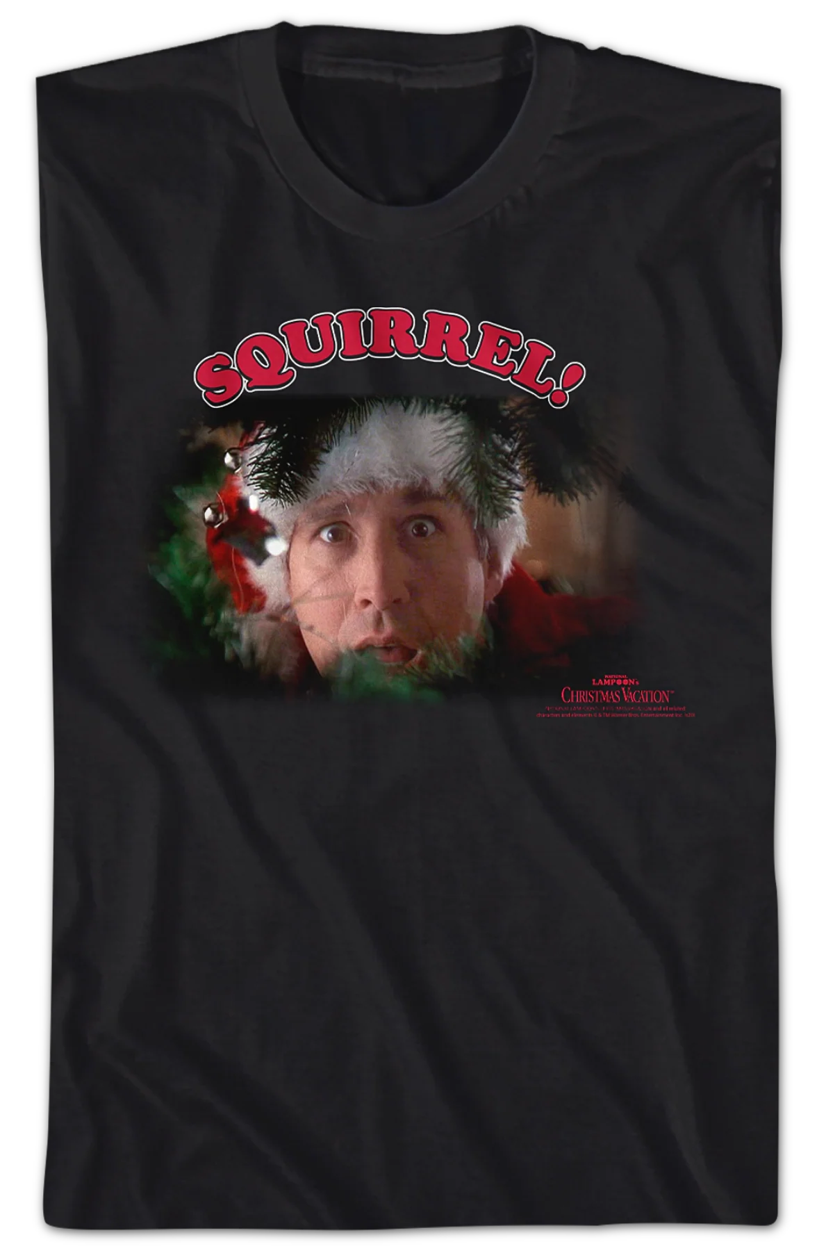 Squirrel Christmas Vacation T-Shirt - Image 2