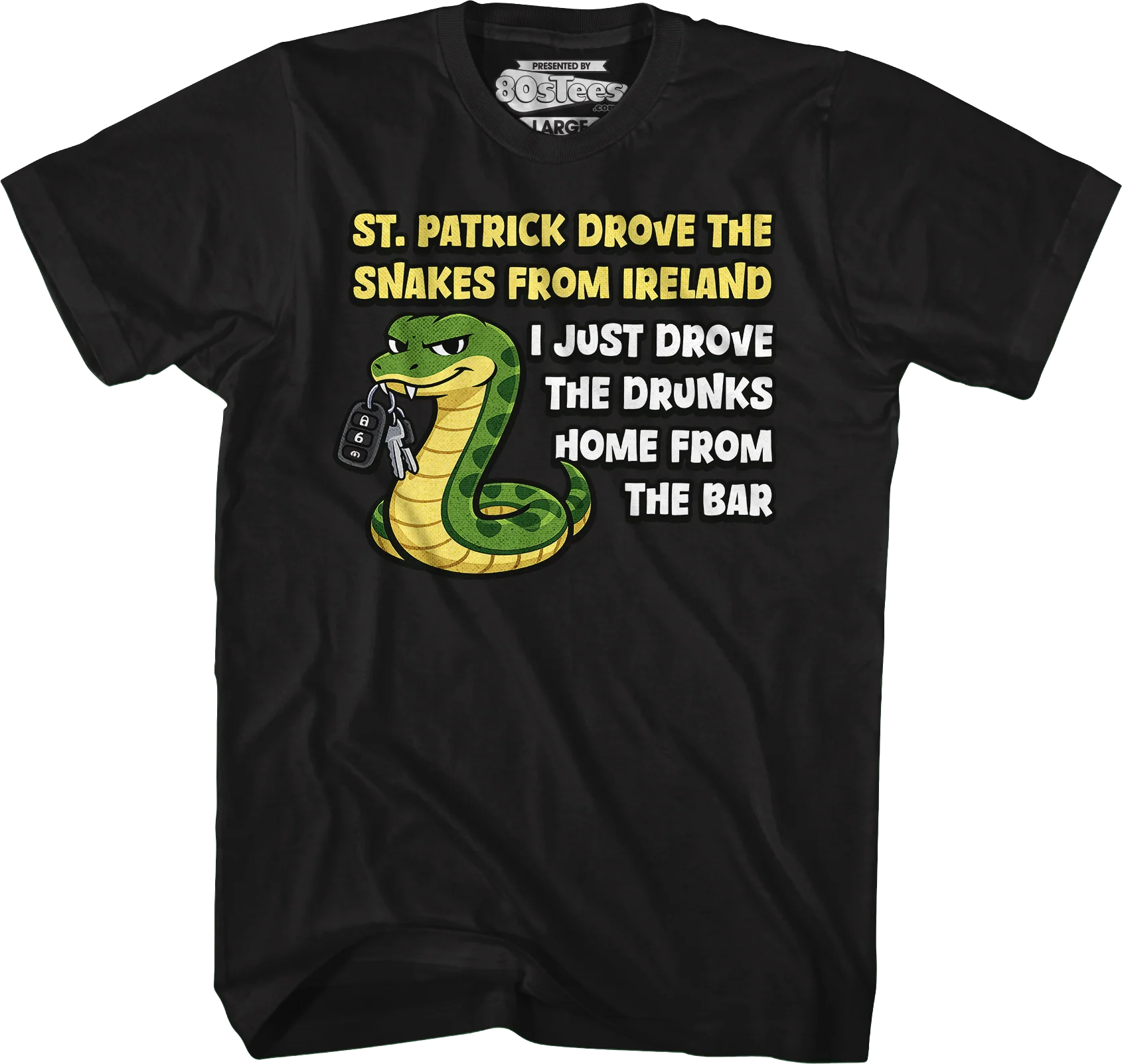 St. Patrick Drove The Snakes From Ireland T-Shirt