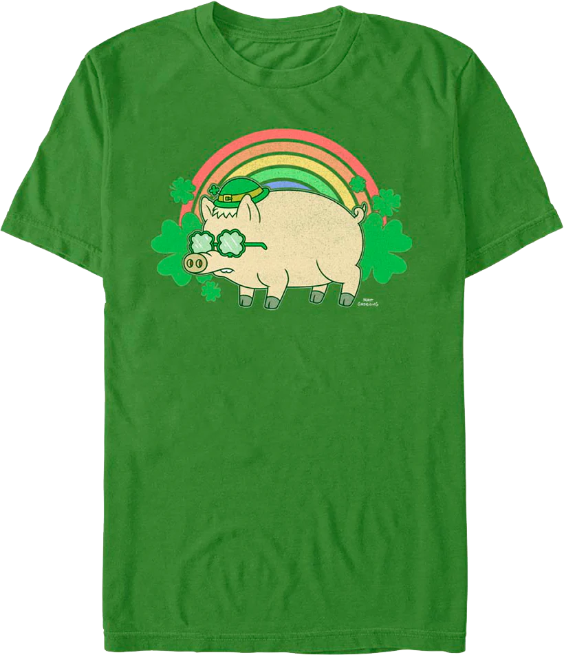 St. Plopper's Day Simpsons T-Shirt