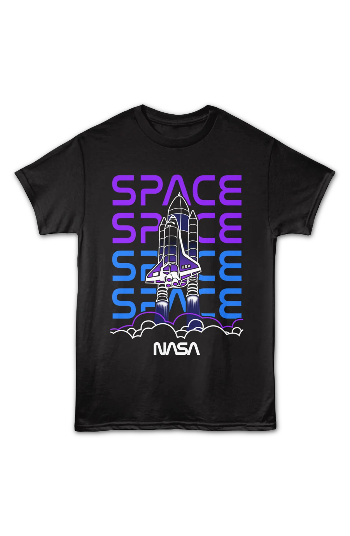 Stacked Space NASA T-Shirt - Image 2