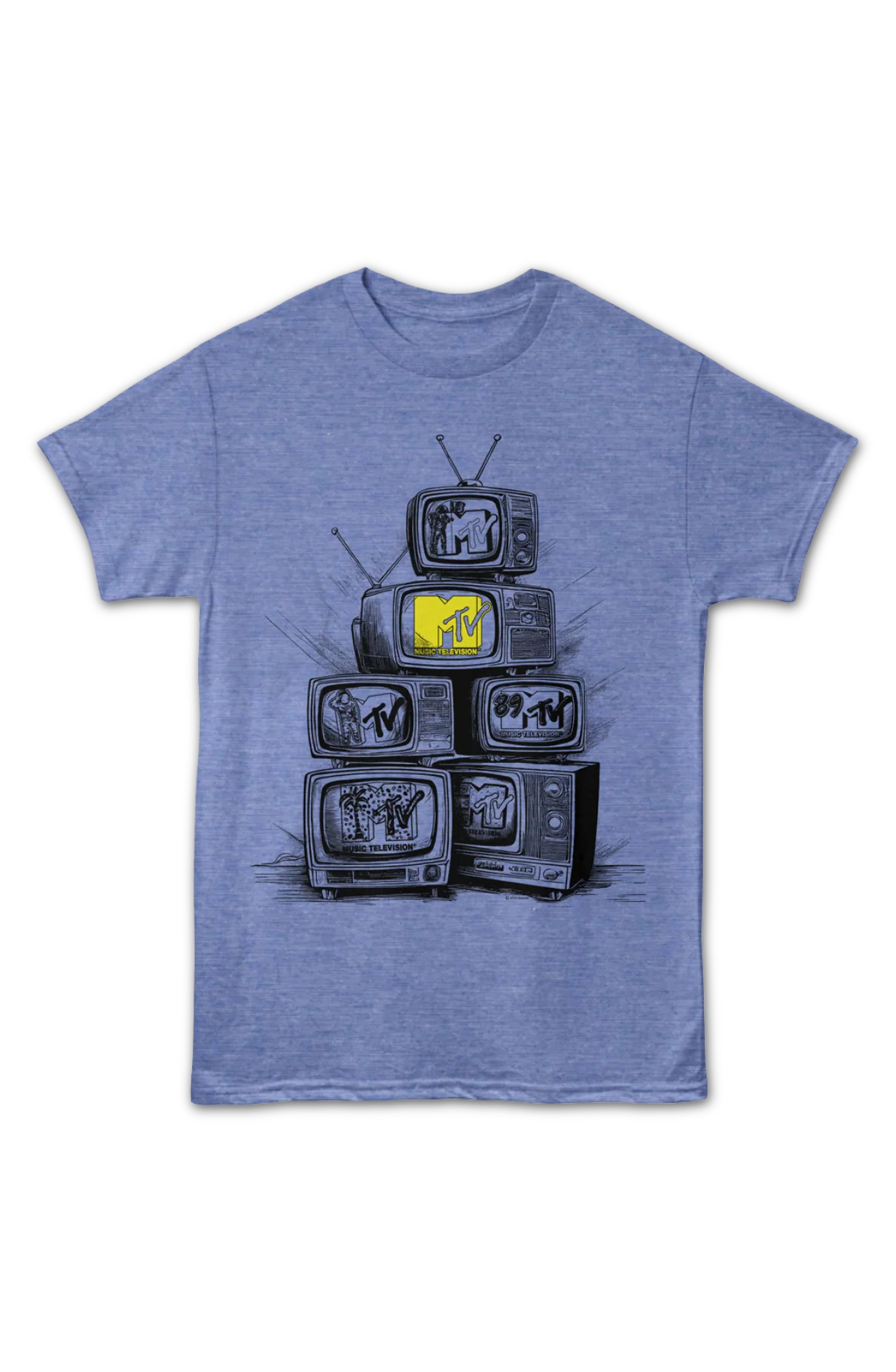 Stacked Televisions MTV T-Shirt - Image 2