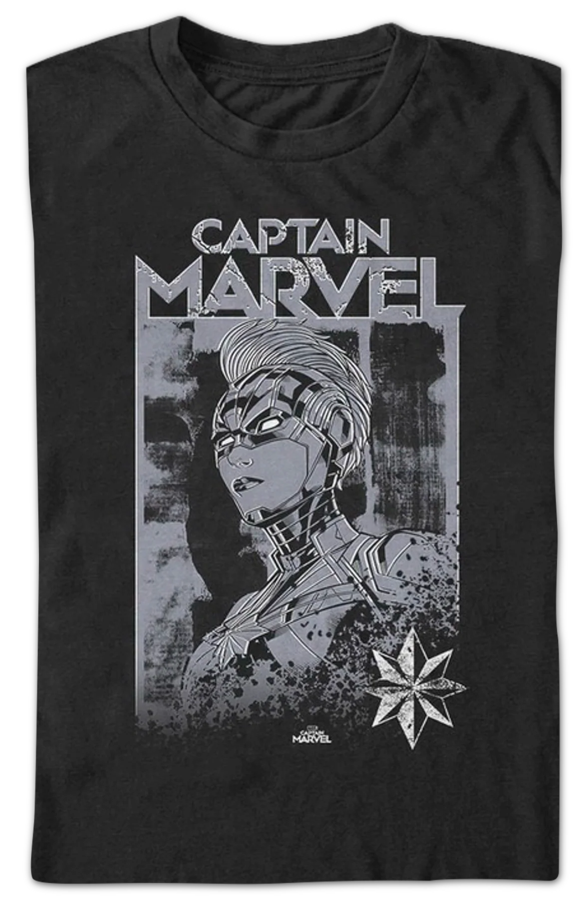 Stamp Captain Marvel T-Shirt - Image 2