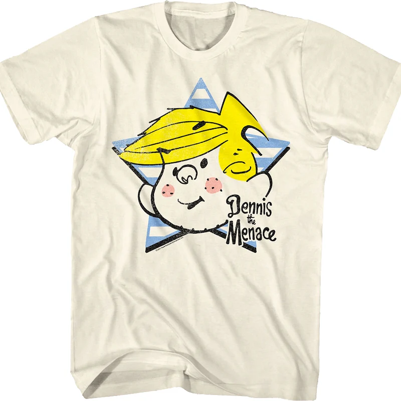 Star Head Shot Dennis The Menace T-Shirt