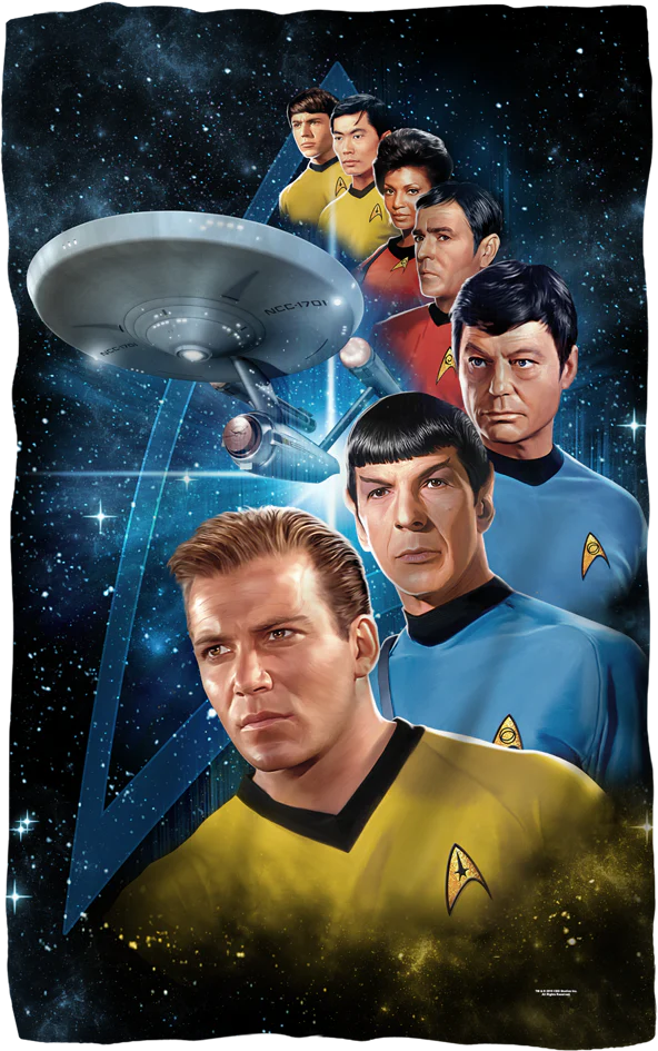 Star Trek 36 x 58 Fleece Blanket