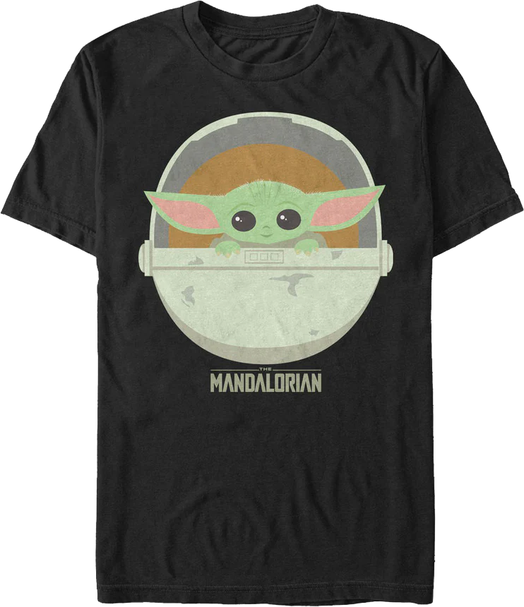 Star Wars The Mandalorian The Child Illustration T-Shirt