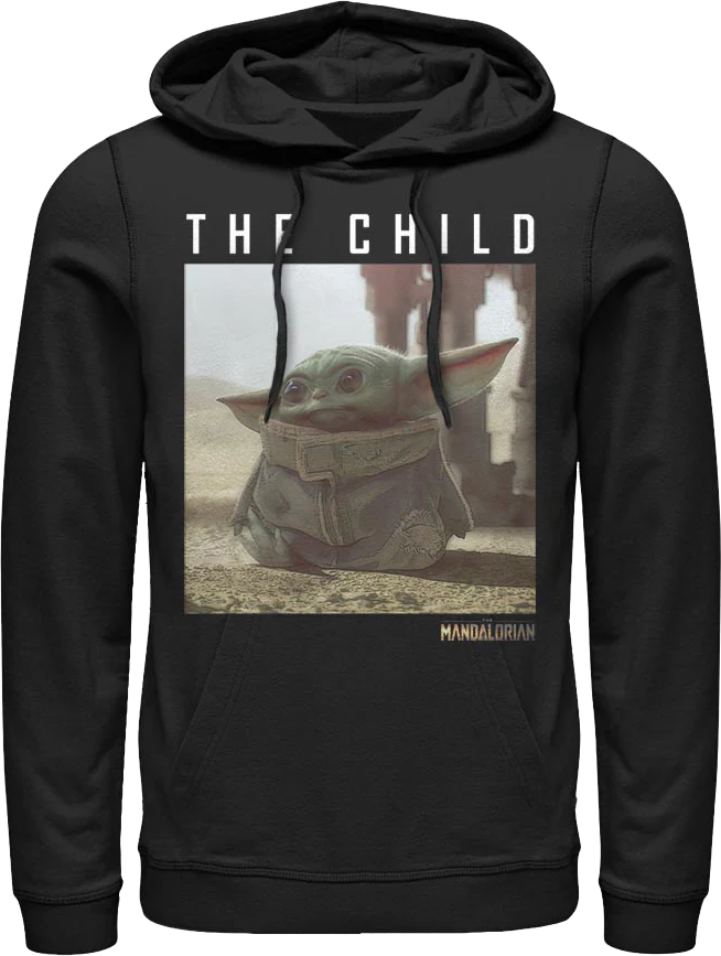 Star Wars The Mandalorian The Child Photograph Hoodie