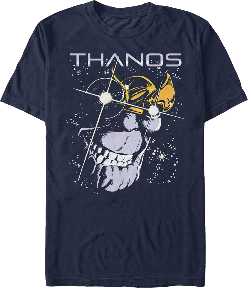 Starry-Eyed Thanos Marvel Comics T-Shirt