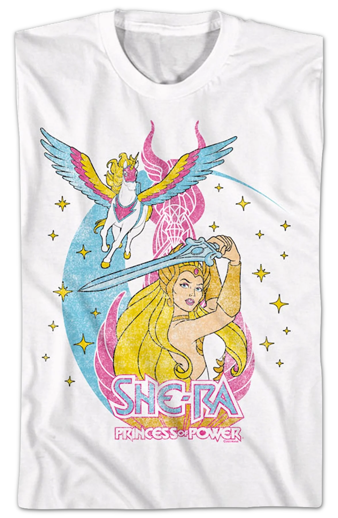 Starry Swift Wind and She-Ra Masters of the Universe T-Shirt - Image 2