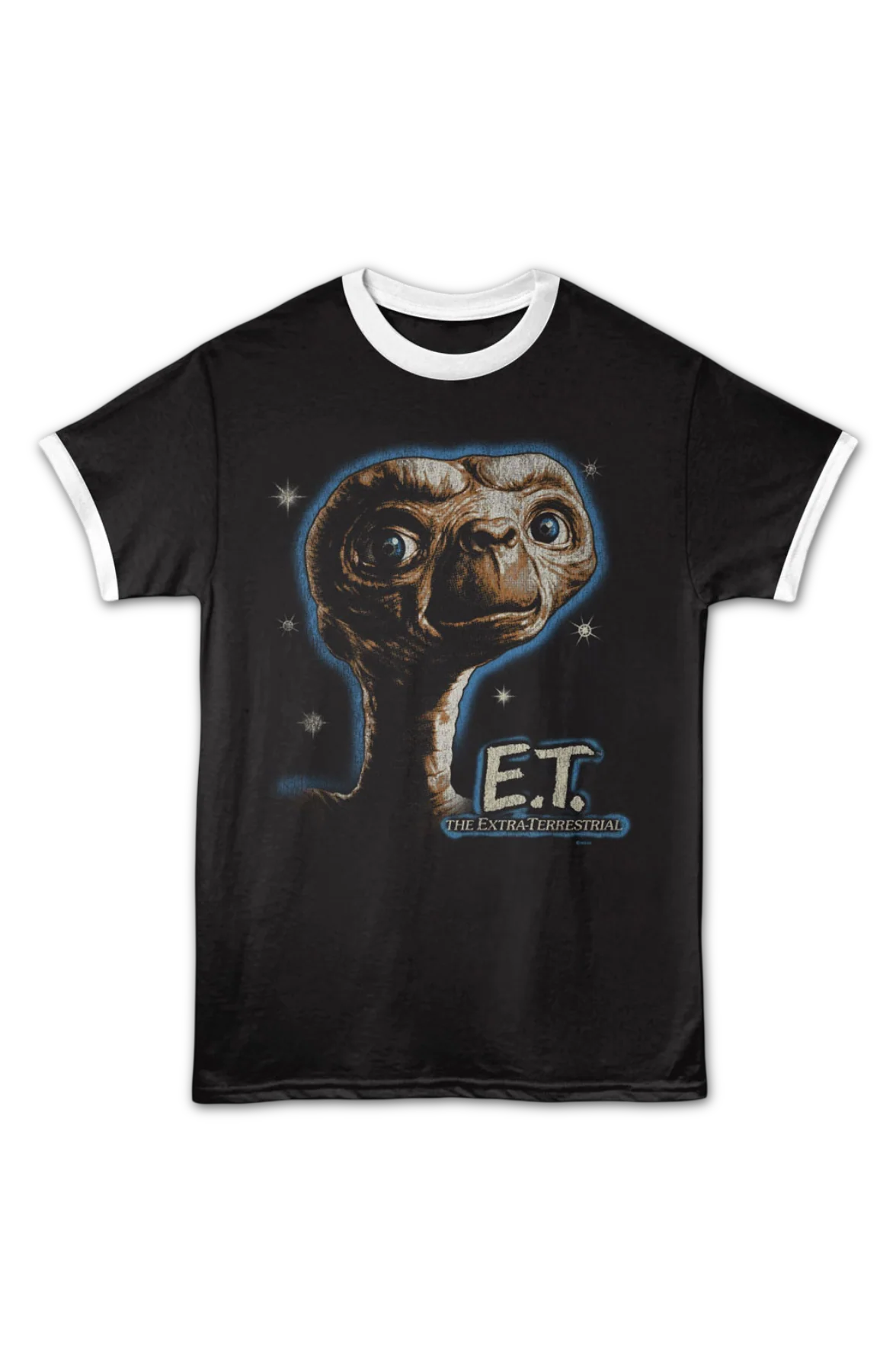 Stars E.T. The Extra-Terrestrial Ringer Shirt - Image 2
