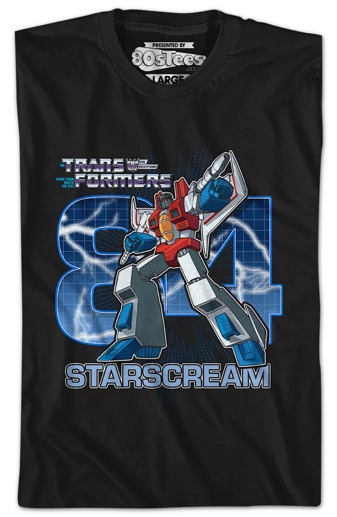 Starscream 84 Transformers T-Shirt - Image 2
