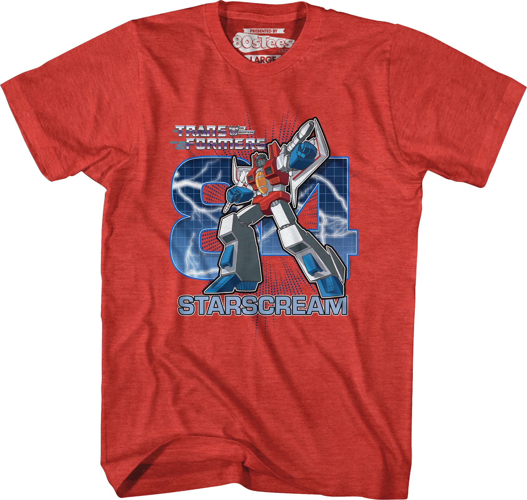 Starscream 84 Transformers T-Shirt - Image 4