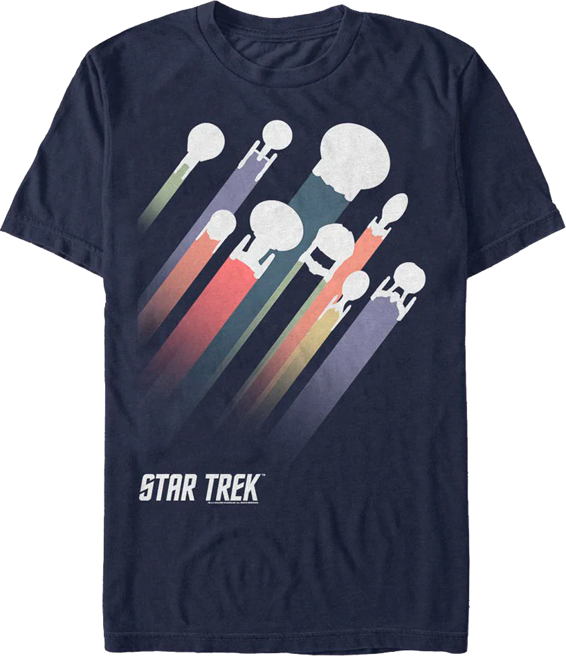 Starships Star Trek T-Shirt