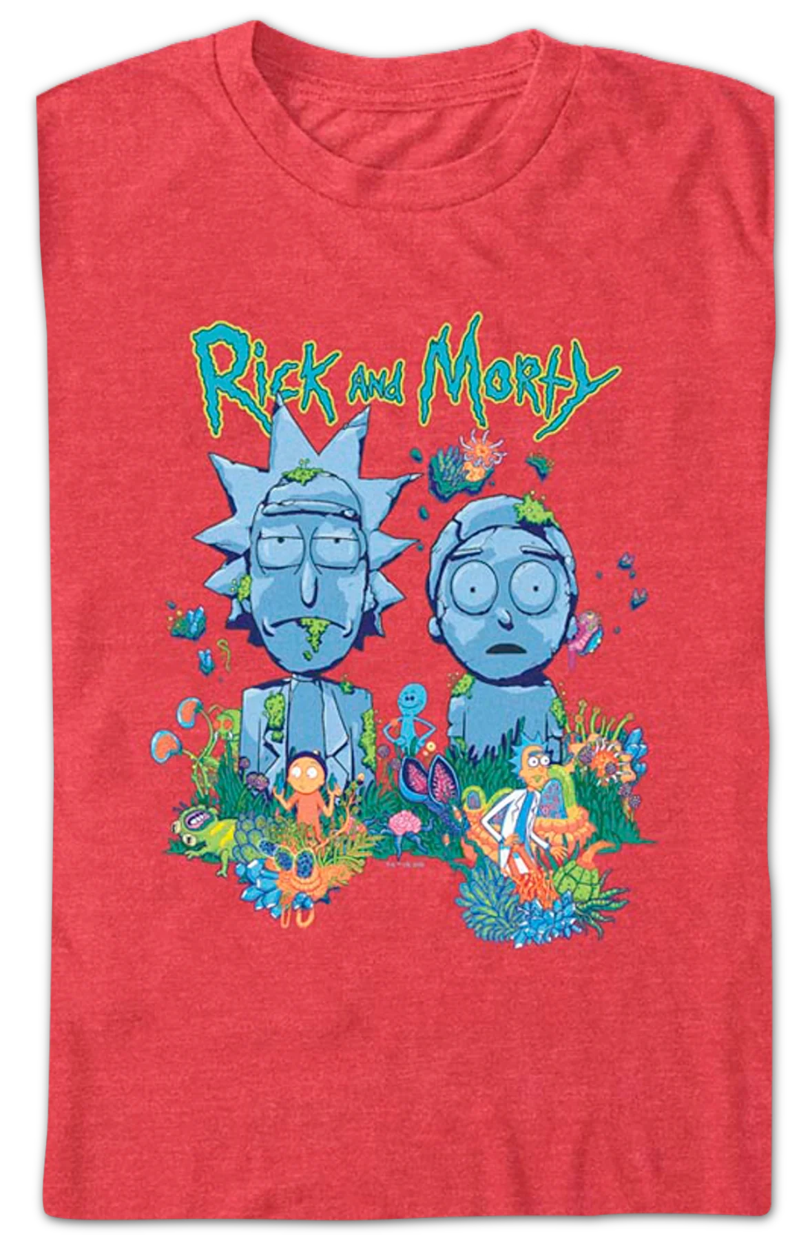 Statues Rick And Morty T-Shirt - Image 2