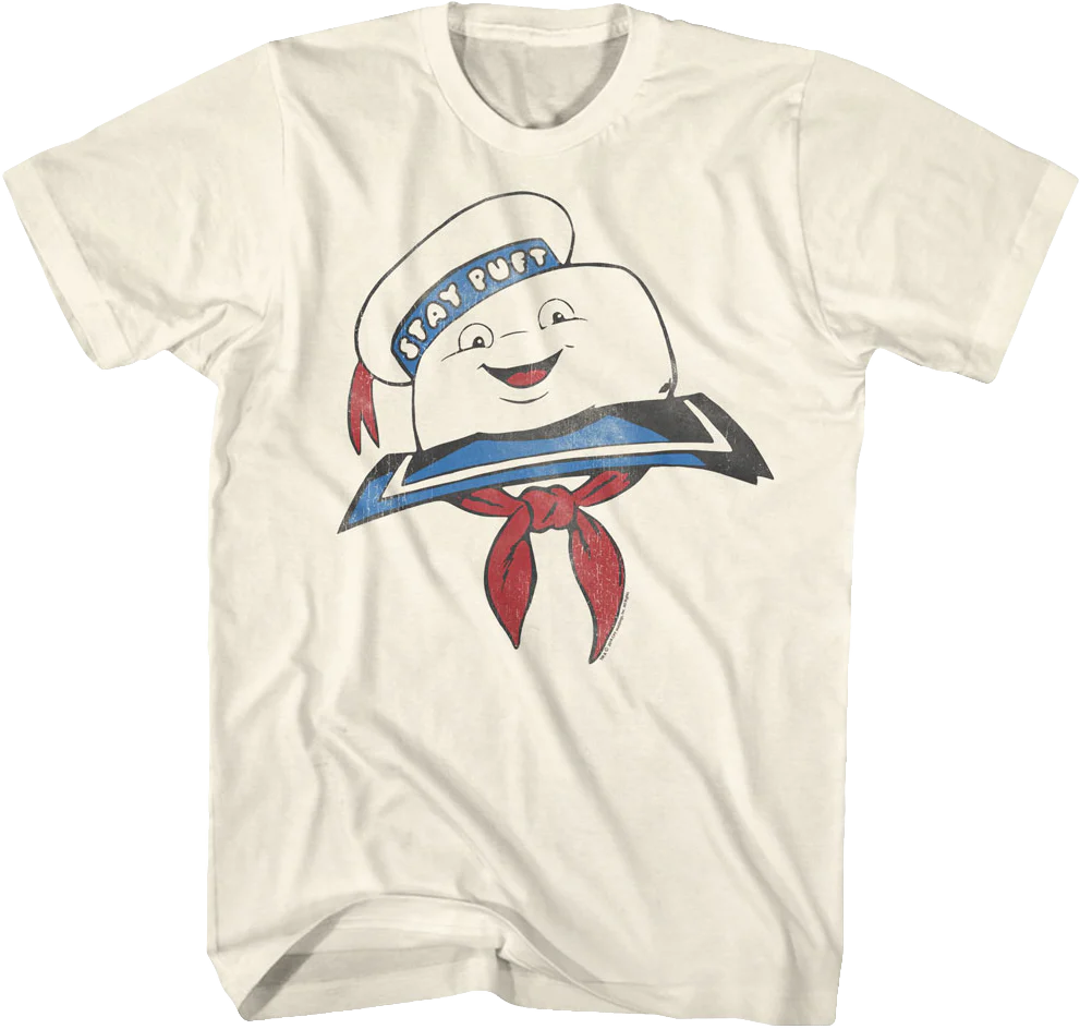 Stay Puft Marshmallow Man Real Ghostbusters T-Shirt