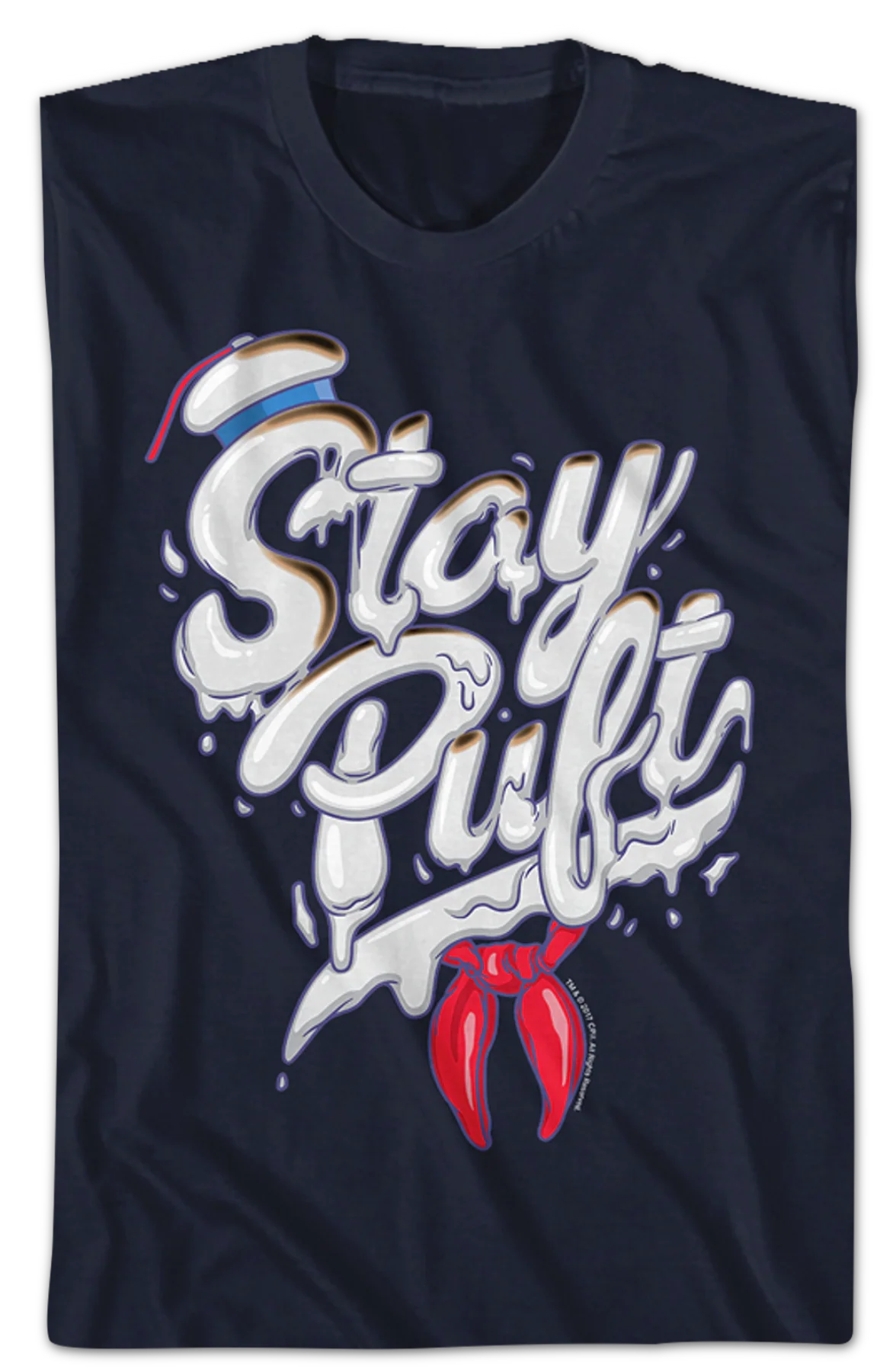 Stay Puft Marshmallows Ghostbusters T-Shirt - Image 2