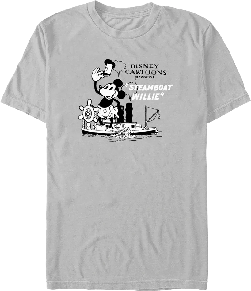 Steamboat Willie Disney T-Shirt