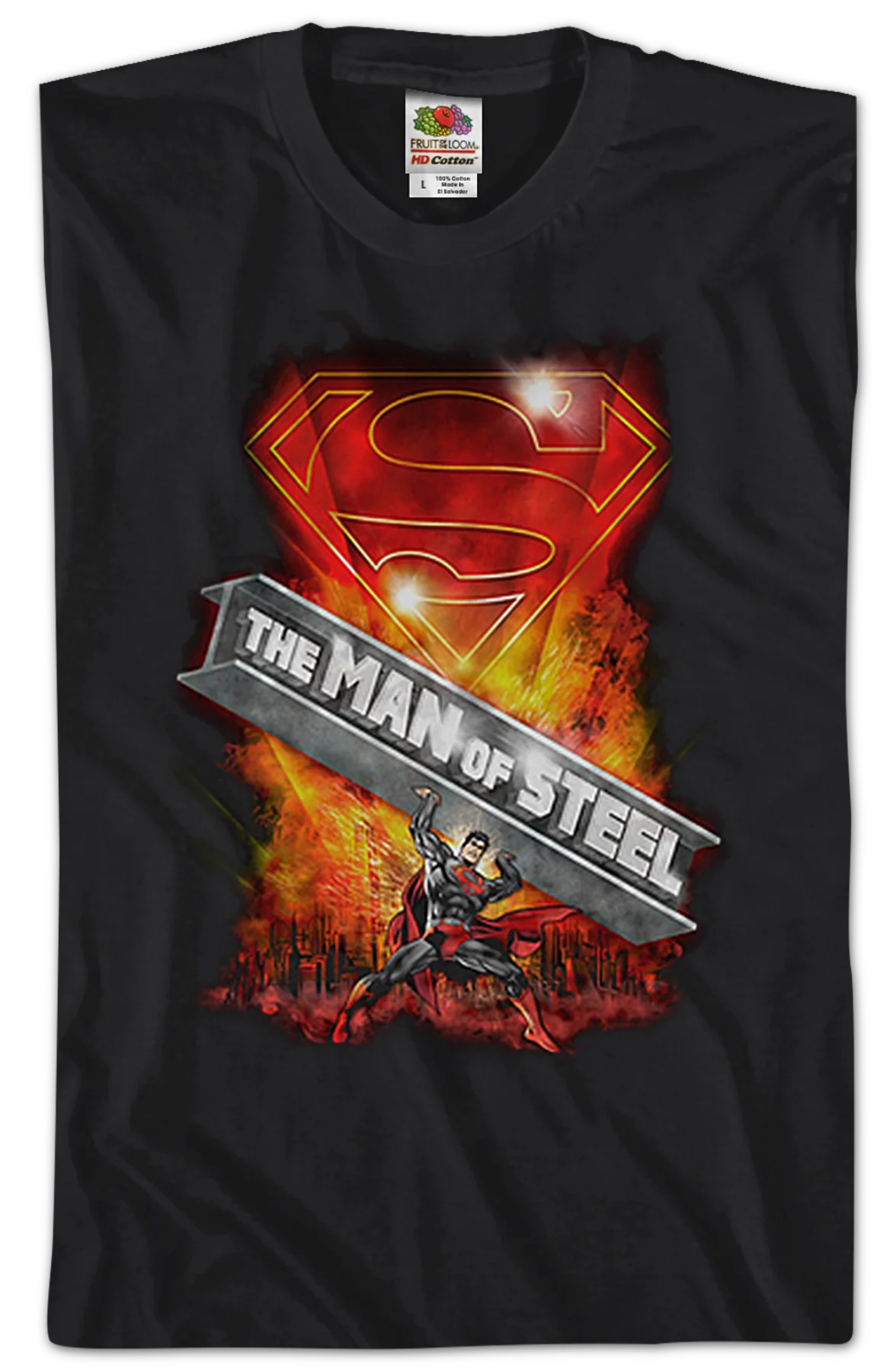 Steel Beam Superman T-Shirt - Image 2
