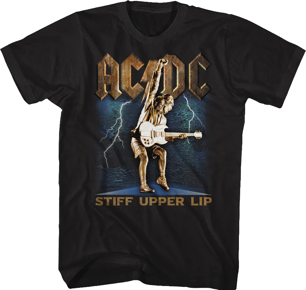 Stiff Upper Lip ACDC T-Shirt