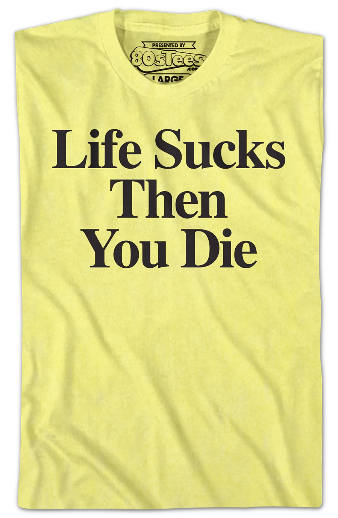 Stiles Life Sucks Then You Die Teen Wolf T-Shirt - Image 2