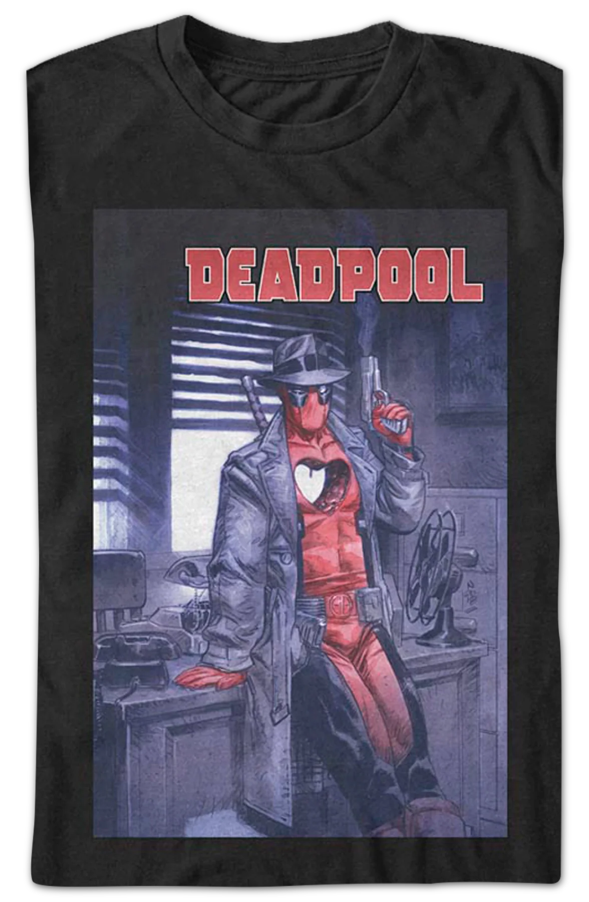 Stolen Heart Deadpool T-Shirt - Image 2