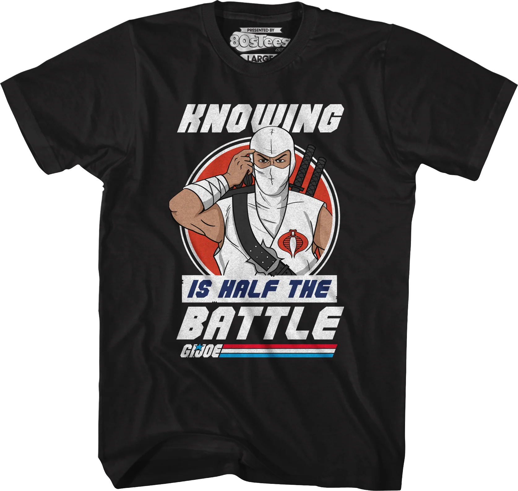 Storm Shadow Knowing Is Half The Battle GI Joe T-Shirt