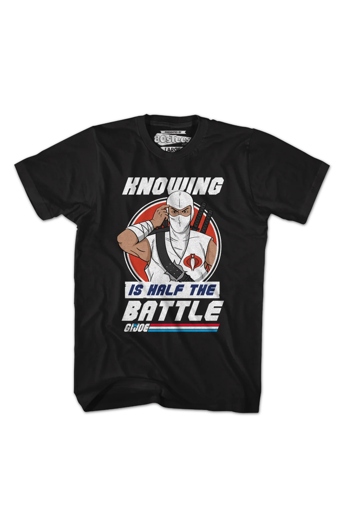 Storm Shadow Knowing Is Half The Battle GI Joe T-Shirt - Image 2
