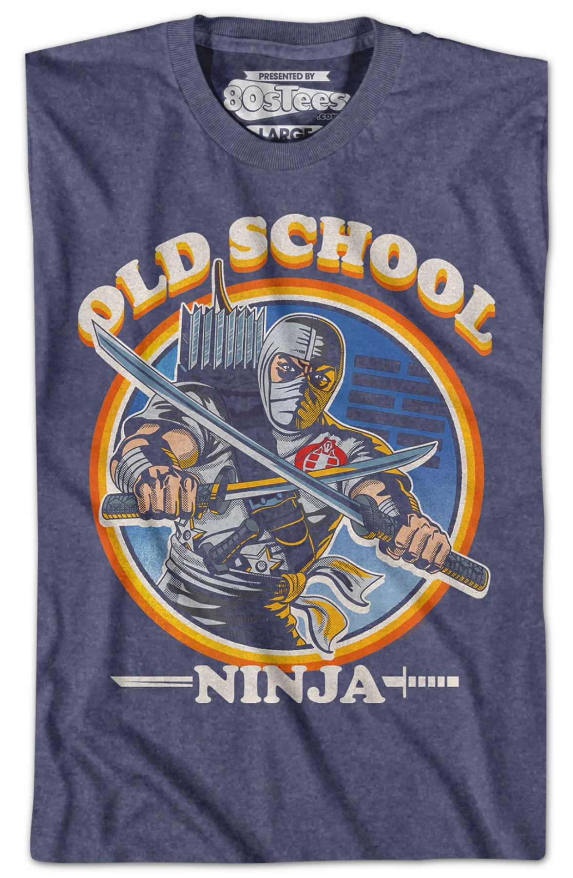 Storm Shadow Old School Ninja GI Joe T-Shirt - Image 2