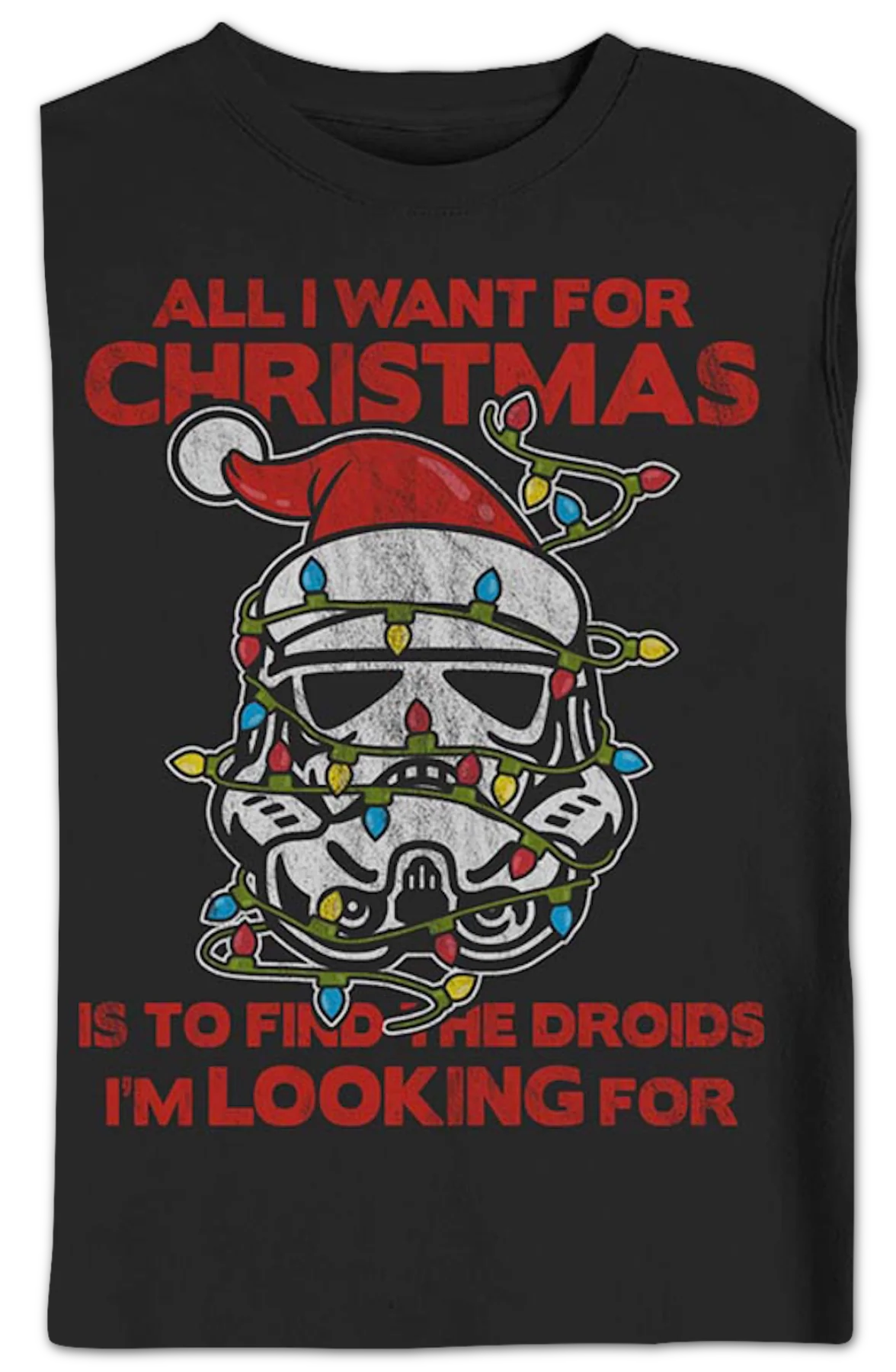 Stormtrooper All I Want For Christmas Star Wars Sweatshirt - Image 2
