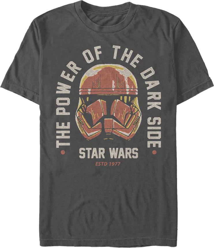 Stormtrooper The Power Of The Dark Side Star Wars T-Shirt