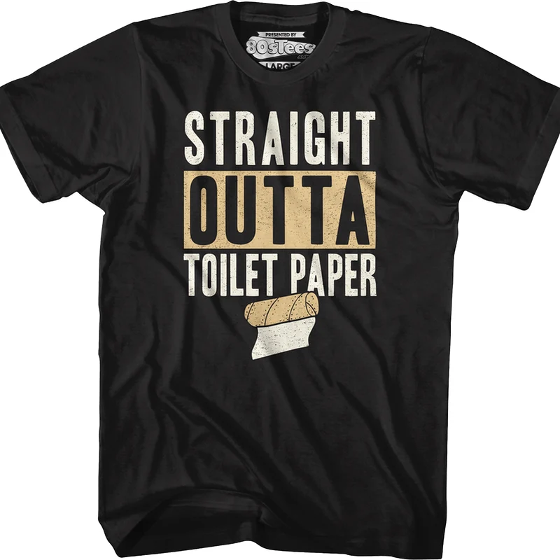 Straight Outta Toilet Paper T-Shirt