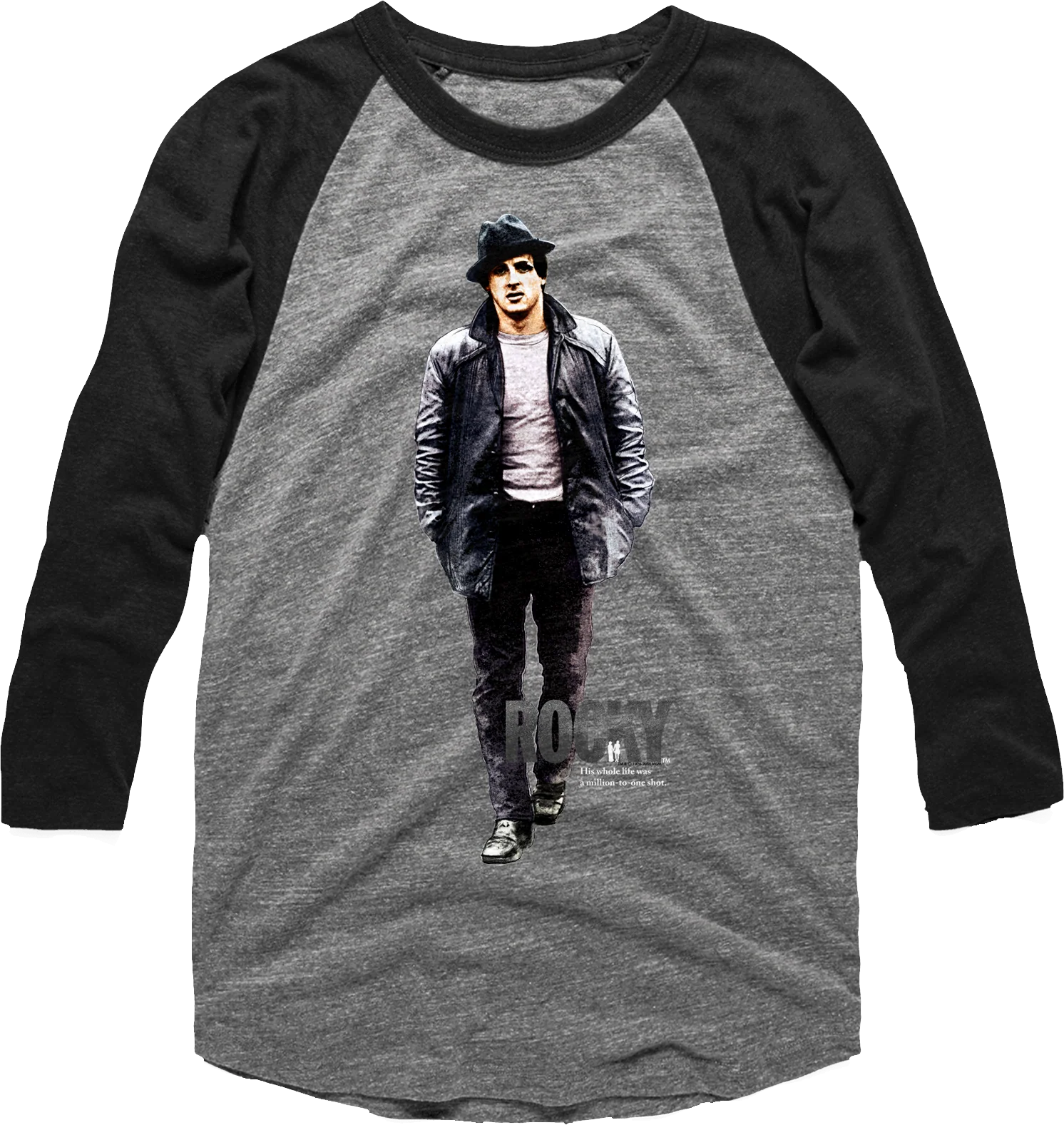Street Clothes Rocky Raglan Baseball Shirt