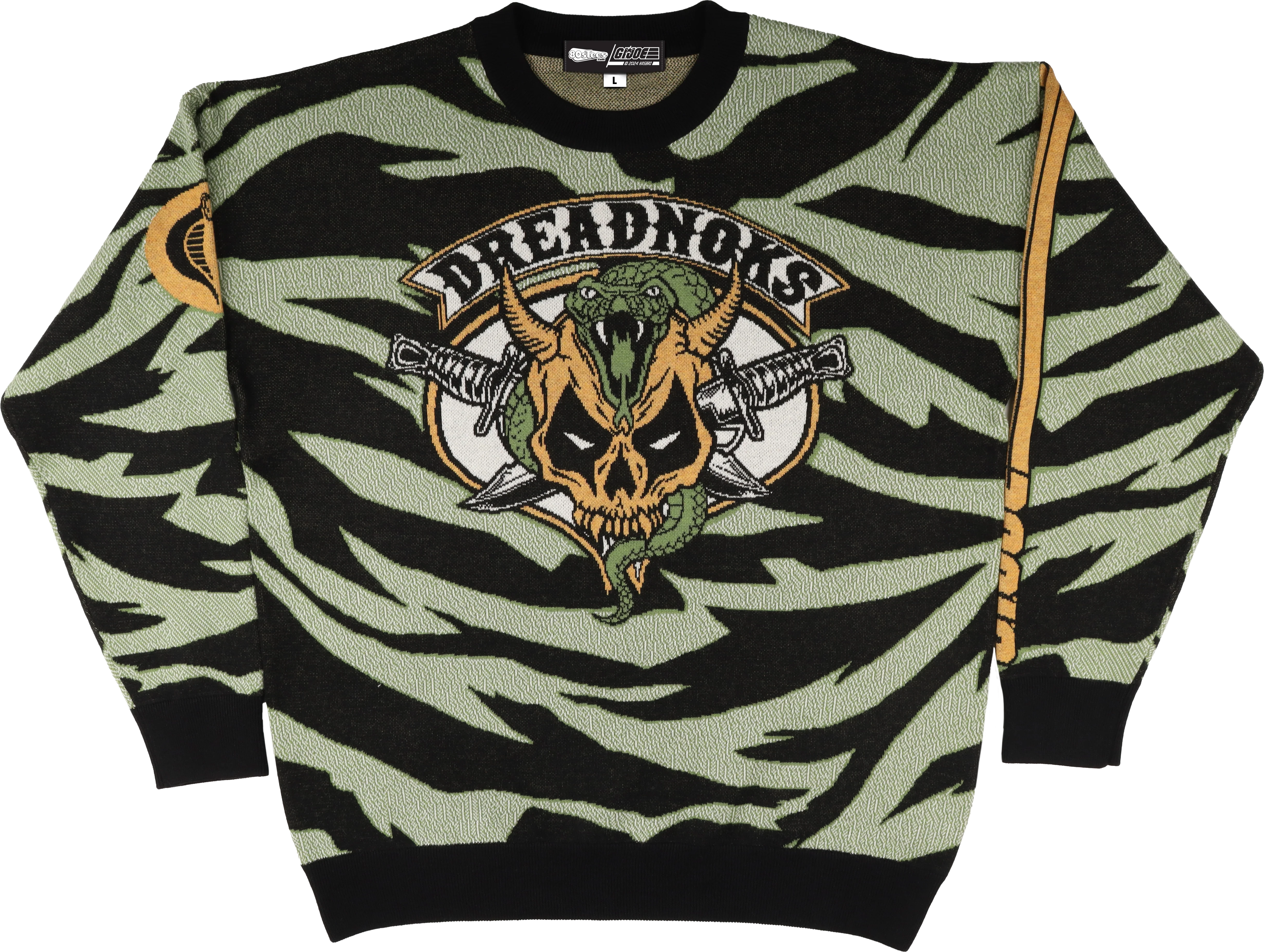 Striped Dreadnoks GI Joe Knitted Sweater