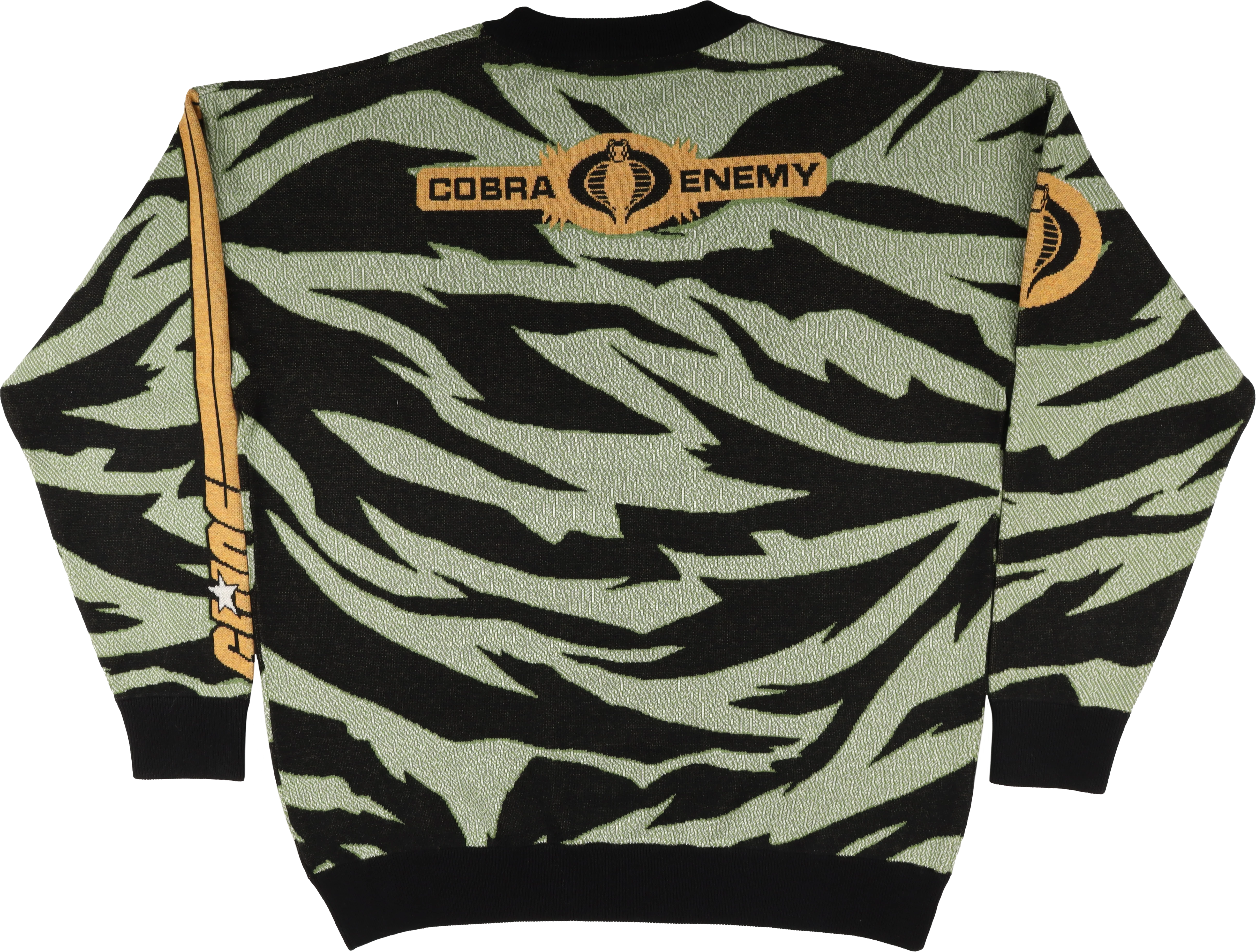Striped Dreadnoks GI Joe Knitted Sweater - Image 3
