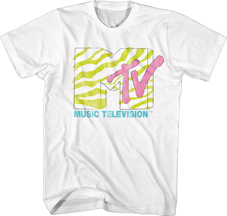 Stripes Logo MTV Shirt