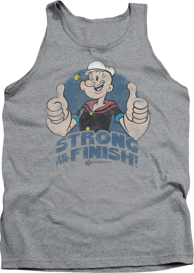 Strong To The Finish Popeye Tank Top