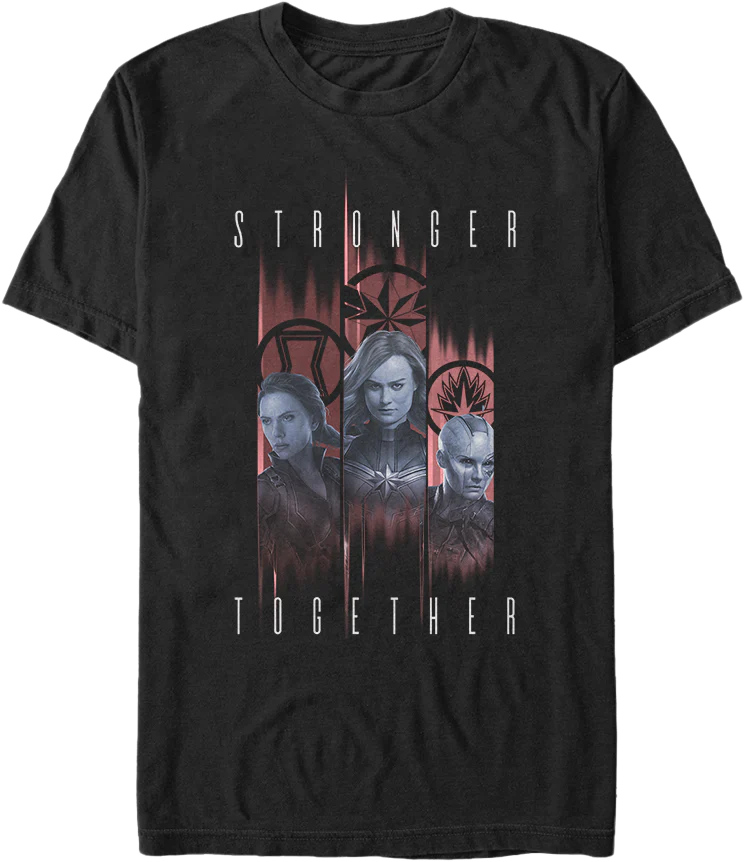 Stronger Together Avengers Endgame T-Shirt
