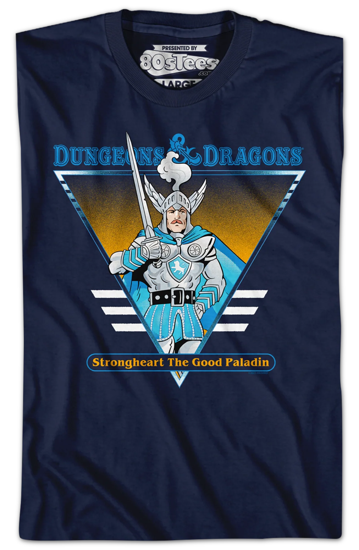 Strongheart The Good Paladin Dungeons & Dragons T-Shirt - Image 2