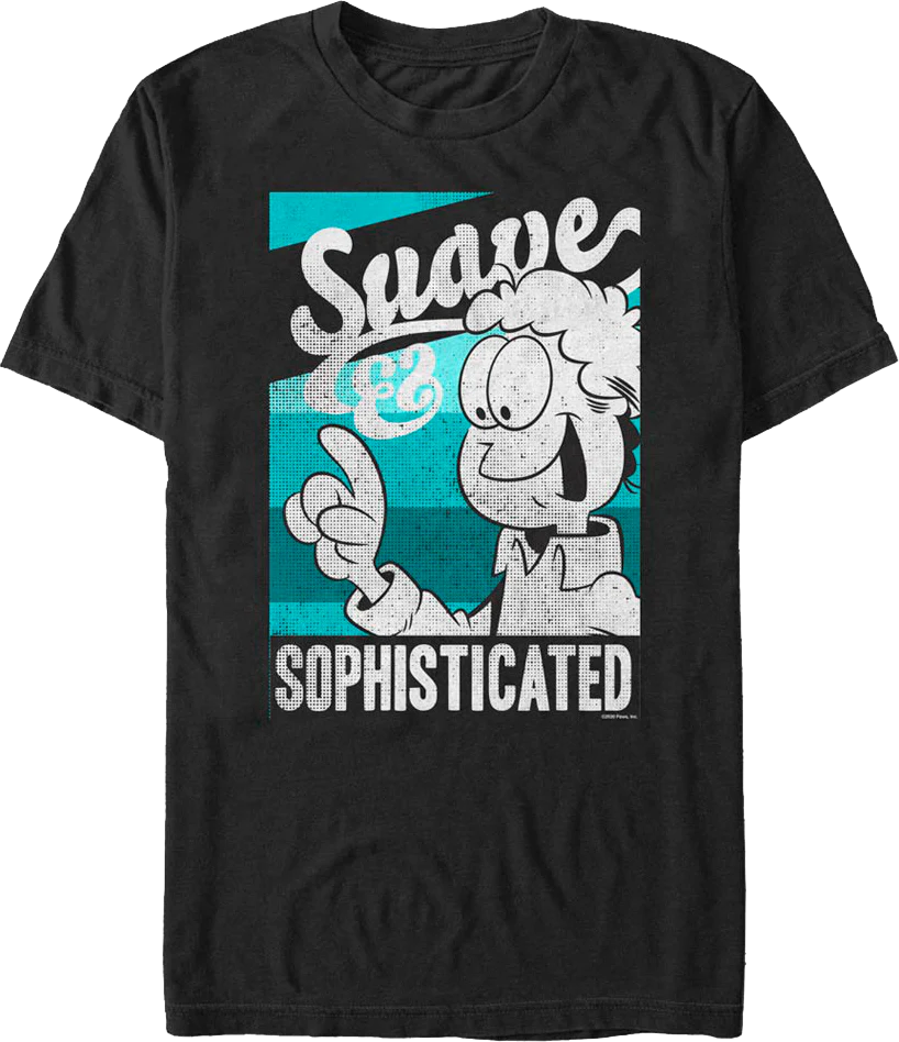 Suave & Sophisticated Garfield T-Shirt
