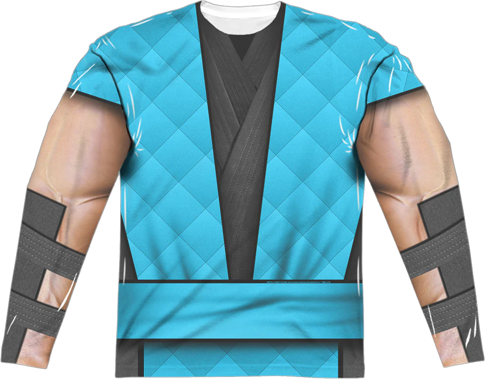 Sub-Zero Costume Mortal Kombat Long Sleeve Shirt