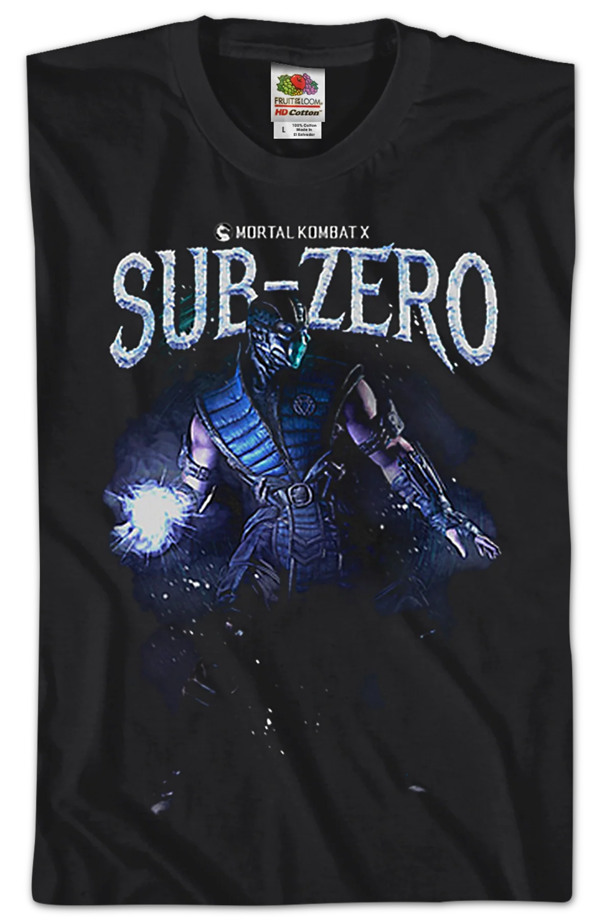 Sub-Zero Mortal Kombat X T-Shirt - Image 2