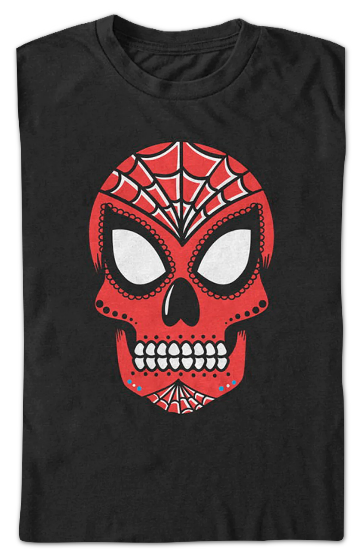 Sugar Skull Spider-Man T-Shirt - Image 2