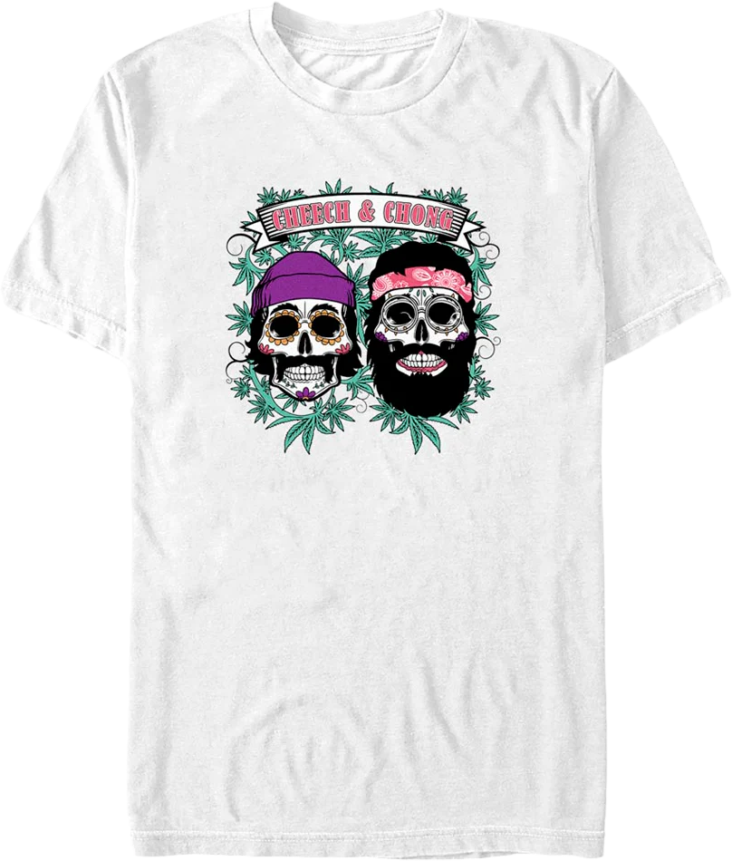 Sugar Skulls Cheech and Chong T-Shirt