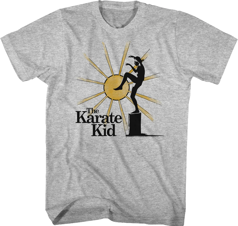 Sunlight Crane Kick Karate Kid T-Shirt
